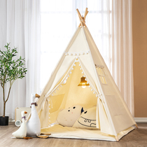 Childrens tent indoor game house parent-child room childrens room home baby small house toy house Indian tent