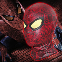 Red Spider Spider-Man headgear mask Spider man headgear yellow eye spider