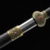 20-inch antique gem sword (eight-faced bronze Ebony) unopened blade Z4 (customizable)