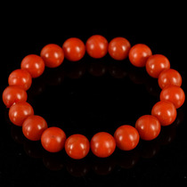 27 78g 10mm Baoshan exquisite southern red agate ball bracelet bracelet