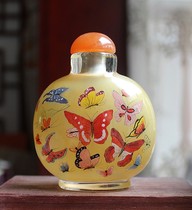 Interior painting snuff bottle Butterfly