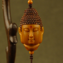 Hand-carved "Buddha" Zhoushan Olive Walnut Carving New Single Seed Carving Collection