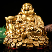 Yuanbao Laughing Buddhas Brass Laughing Buddha Bringing Treasure