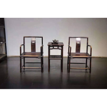 Boutique Beech wooden room Begonia official hat chair three-piece set-WTJJ228