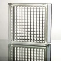 Super white parallel grain glass brick hollow brick decoration partition group purchase factory direct partition wall