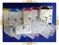 72# 70# empty filled ink cartridge 260ML with chip and 130ML capacity filled ink cartridge