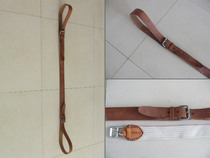 Military saddle out of print full leather belly belt integrated military saddle belly belt value