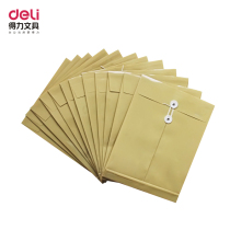 5910 Deri Kraft paper color plastic file bag 5910 documents storage bag briefcase moisture-proof and durable