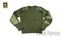 New American original USMC green sweater outdoor imported warm cold resistant stretch tactical Leisure full wool sweater
