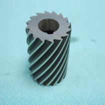 Cylindrical milling cutter Gong knife High speed steel case strap Knife blade spiral teeth Helical teeth 100mm spot
