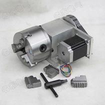 CNC indexing head A-axis rotation K11 100 three-jaw chuck