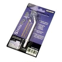 Spray nasal wash tube with SinuPulse nasal wash instrument for use with allergic sinus flushing in adults and children