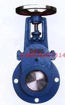 Round slurry gate valve slurry valve knife gate valve knife gate gate valve Dn200 factory direct sales Great Wall electromechanical
