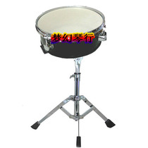 Factory direct mute drum 10 inch mesh leather practice drum-dumb drum pad with childrens snare drum rack-send drum stick