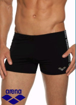 French brand Arina ARENA706 new black men hot spring flat swimming trunks