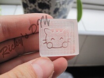 Mimi A 2cm * 2cm acrylic soap chapter