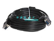 Vga-line male to male 15 for 15 needles three rows of 15 cores with magnetic ring 10 meters