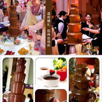 Shanghai area fountain machine rental chocolate fountain machine commercial wedding event chocolate waterfall rental