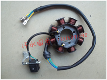 Qianjiang Motorcycle original parts QJ125 four-wire eight-stage DC stator 8 sets of battery ignition coil