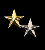 Military Metal Badge Military Shoulder Badge to Star Army Shoulder Chapters with a diameter of 2 0 pins