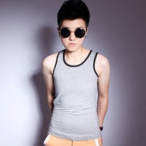 Simple lest handsome TT corset full bandage long reinforced vest character corset chest cotton with fat plus size