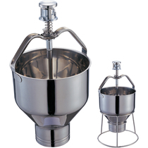 EAST Stainless Steel Manual Doughnut Funnel Control Powder Paste Dispenser Non Octopus Pellet Subfunnel Rack Tool