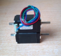 20byyg dual-axis stepper motor two-phase four-wire 20 28 motor single-axis dual-axis dual-exit motor