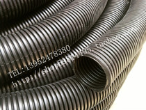 Factory direct sale PE corrugated pipe hose plastic corrugated pipe wire sleeve Φ10-Φ54 5
