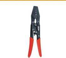 HS-6L ratchet type terminal crimping pliers (Japanese-style labor-saving type) after pressing the point type