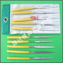 Taiwan BEST one-product alloy file gold and steel grit plastic file finishing file PF-102 semi-round file I