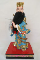 Factory direct sales resin Buddha statues Dunhuang color Eight Immortals Lu Dongbin Buddhist supplies 16 inches 39 Eight Immortals