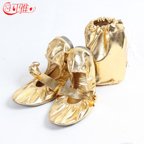 Hot selling Indian Dance Dance Shoes dance beef tendon shoes belly dance dance shoes Golden beef tendon shoes
