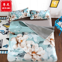 Zun Du new high-end top layer painted cowhide mat natural Buffalo mat three-piece cowhide mat color mat soft mat