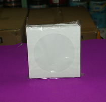  Small disc bag 3 inch disc bag 8 cm small CD bag Small DVD bag Three inch white paper bag 100 bags