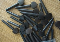 High-grade violin string Button 4 4 violin shaft black sandalwood violin string Button 4 violin shaft