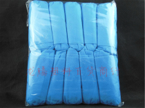 300g disposable non-woven thick non-slip shoe cover student computer room anti-static dust-free shoe cover