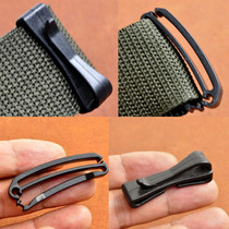 3 8cm webbing detachable storage buckle finishing long webbing clip backpack buckle convenient tail clip belt clip belt clip