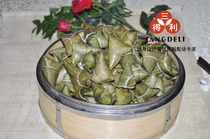 Hotel dim sum dishes mini zongzi 100 a bag of about 800 grams a bag of fresh white glutinous rice