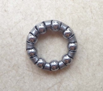 Mountain bike central shaft ball frame Central shaft Steel ball ball frame Bicycle small bearing ball basket