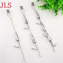 JLS track type mobile nut hanging device copper core thickened hanging hook adjustable with lock hanging line hanging hook