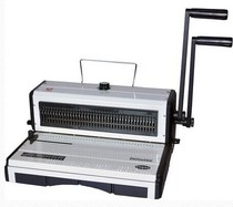 970 heavy duty iron ring binding machine 3:1 double coil 40-hole calendar calendar punching binding machine drawing knife