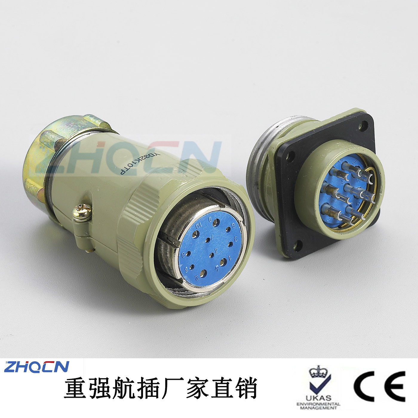 Aviation plug socket YD32-4 core 10 core 13 core 19 core connector YD32K x TPYD32J x TP