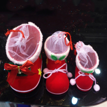 Christmas Gifts Big Number Christmas Socks Gift Bags Gift Boots Christmas Tree Decorations Pendant Seniors Snowman Deer