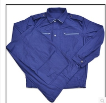 Stock 87-style sea blue summer training uniforms military training uniforms work clothes wear-resistant summer clothing