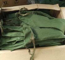 Warehouse stock old goods 60 s 70 s old canvas dry grain bag dry grain bag can be used as fishing bag collection