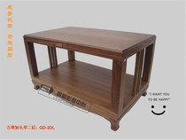 Chengyu solid wood audio rack classical extended version single Two layer GD-2DL speaker cabinet power amplifier frame