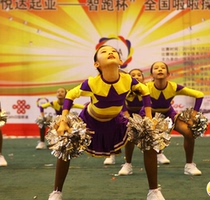 Factory price direct sales cheerleader clothing jump exercise clothing Childrens La La exercise bodybuilding clothing stage performance clothing