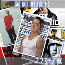 eminem Postcards eminem Emem Rap Music Stars 27 sets of surrounding souvenirs