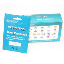 Glasses lens dyeing powder imported glasses lens dyeing powder dyeing agent bag 20 bags