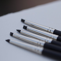  5-pack silicone pen White liquid special pen Watercolor oil painting Acrylic gouache modeling pen Painting texture pen